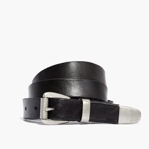 Madewell Leather Three-Piece Belt!